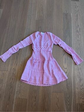 Love shack fancy pink dress